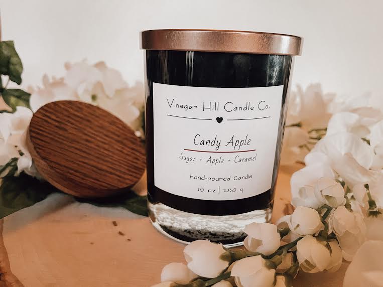 Candy Apple Candle